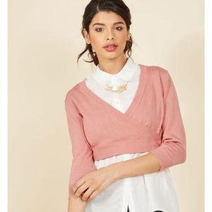 Modcloth It's a Wrap Sweater